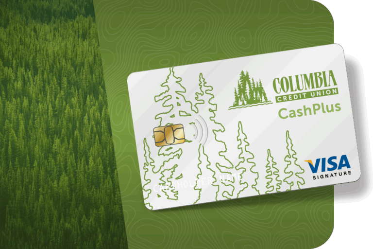 Columbia Credit Union Signature CashPlus Visa Credit Card