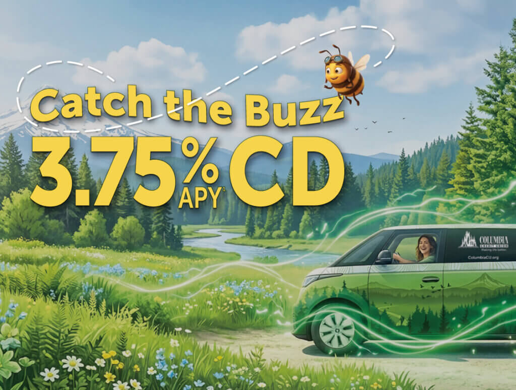 Catch the Buzz. 3.75 APY CD