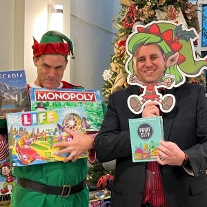 Elf Nathan and Tim
